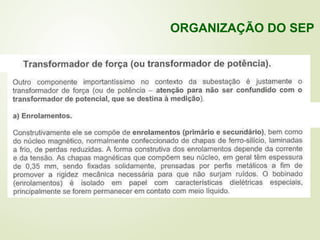 ORGANIZAÇÃO DO SEP
 