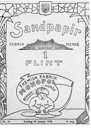 Sandpapir Nr. 16 1936