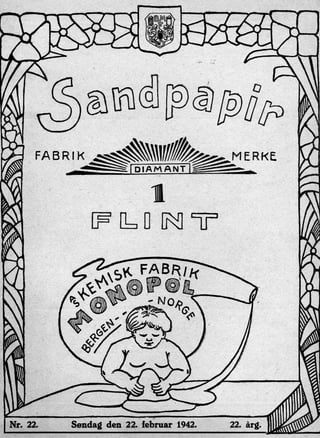 Sandpapir Nr. 22 1942