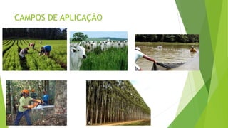CAMPOS DE APLICAÇÃO
 