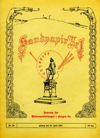 Sandpapir Nr. 32 1952