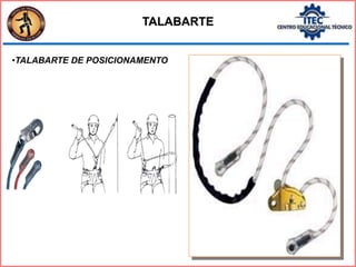 •TALABARTE DE POSICIONAMENTO
TALABARTE
 