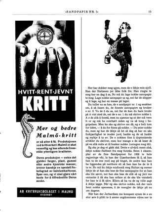 Sandpapir Nr. 37 1957