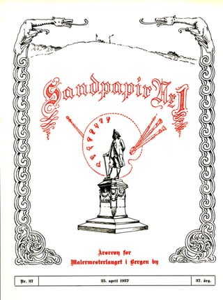 Sandpapir Nr. 37 1957