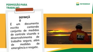 PERMISSÃO PARA
TRABALHO
 