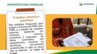 PERMISSÃO PARA TRABALHO
 