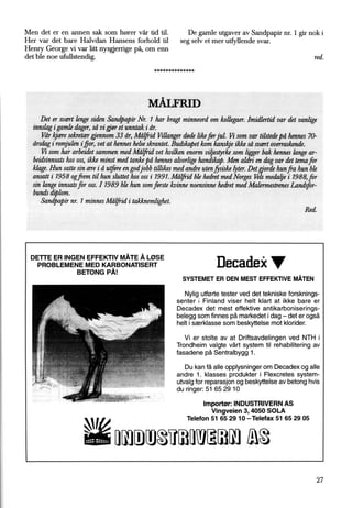 Sandpapir Nr. 60 1996