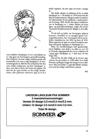 Sandpapir Nr. 60 1996