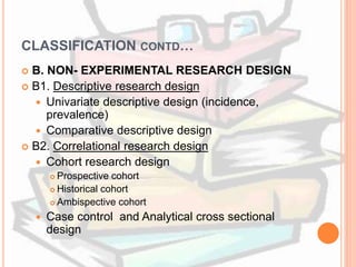 Quantitative Reseach Designs quantitative research approaches | PPTX