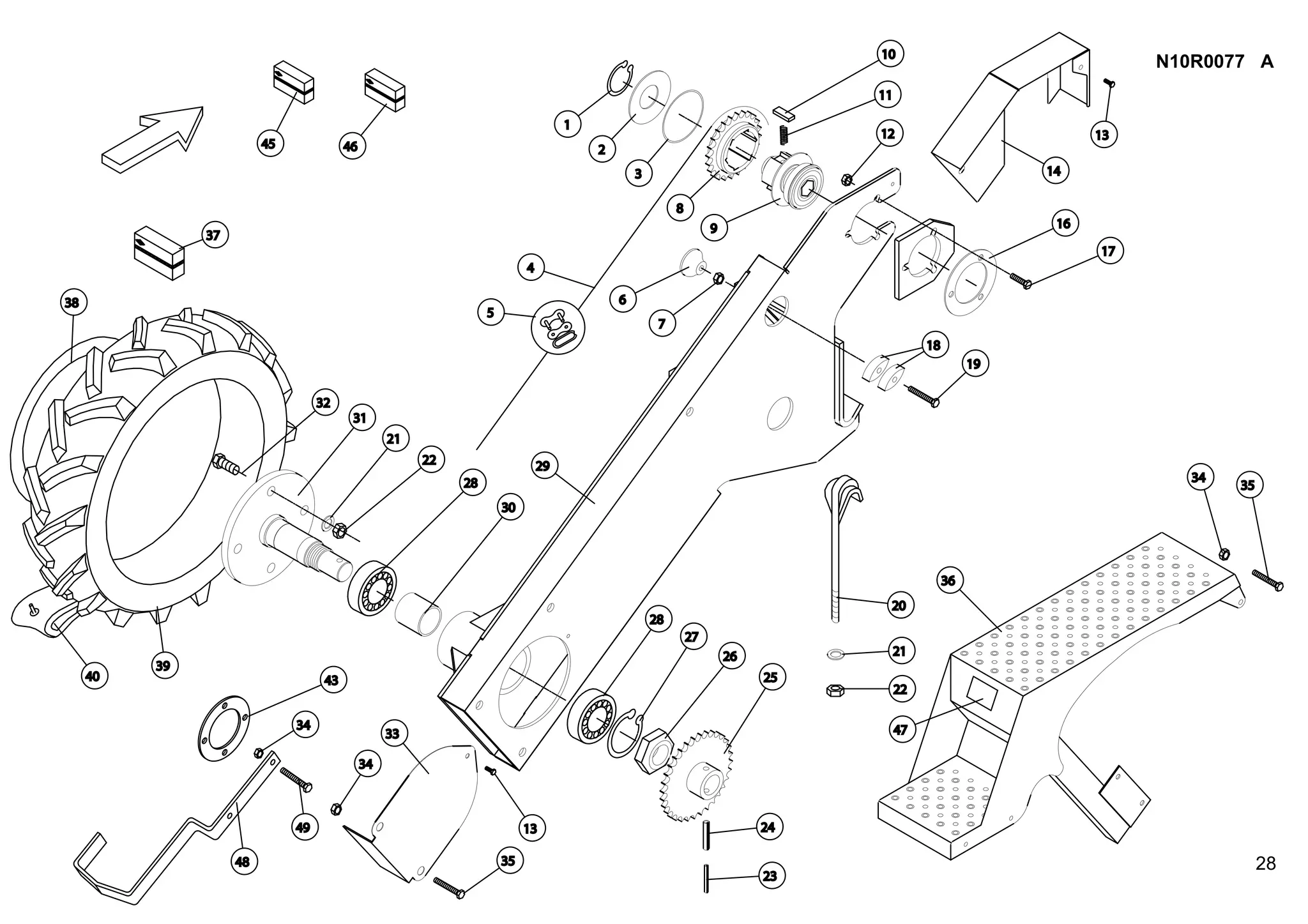 Kuhn Nr010 planter 2 parts catalog PDF