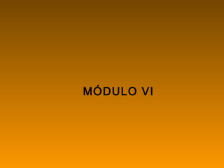MÓDULO VI
 