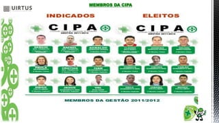MEMBROS DA CIPA
 
