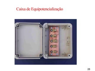 28
Caixa de Equipotencialização
 