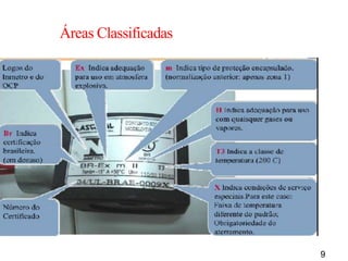 9
Áreas Classificadas
 