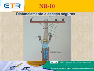 Distanciamento e espaço seguros
 