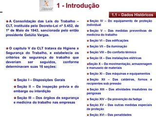 1 - Introdução
CURSO BÁSICO NR10
1.1 – Dados Históricos
 