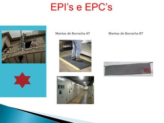 Mantas de Borracha AT Mantas de Borracha BT
EPI’s e EPC’s
 