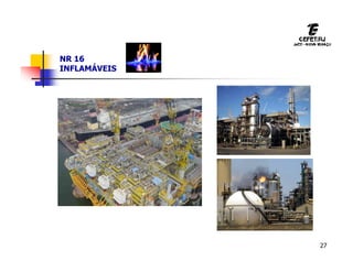 27
NR 16
INFLAMÁVEIS
 