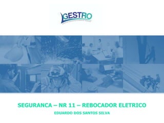 SEGURANCA – NR 11 – REBOCADOR ELETRICO
EDUARDO DOS SANTOS SILVA
 