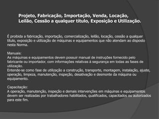 Capacitação:Profissional legalmente habilitado para a supervisão da capacitação: aquele que comprovar conclusão de curso específico na área de atuação, compatível com o curso a ser ministrado, com registro no competente conselho de classe, se necessário.Trabalhador ou profissional qualificado: aquele que comprovar conclusão de curso específico na área de atuação, reconhecido pelo sistema oficial de ensino, compatível com o curso a ser ministrado.Trabalhador ou profissional capacitado:aquele que recebeu capacitação sob orientação e responsabilidade de profissional habilitado (ou tenha pelo menos dois anos de experiência na atividade e que receba reciclagem – sempre que ocorrerem modificações significativas nas instalações e na operação de máquinas ou troca de métodos, processos e organização do trabalho)Trabalhador autorizado: os trabalhadores qualificados, capacitados ou profissionais       legalmente habilitados, com autorização dada por meio de documento formal do empregador.Obs: A capacitação só terá validade para o empregador que a realizou e nas condições estabelecidas pelo profissional legalmente habilitado responsável pela supervisão da capacitação.
