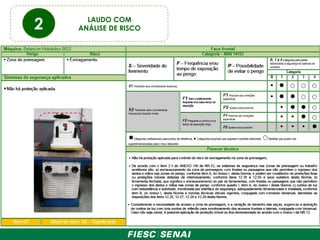 2 LAUDO COM
ANÁLISE DE RISCO
 