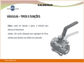 Prof.: Paulo Luiz
P L S E G
CALDEIRAS
 