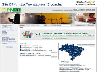 Site CPN: http://www.cpn-nr18.com.br/
 