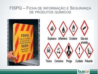 FISPQ – FICHA DE INFORMAÇÃO E SEGURANÇA
DE PRODUTOS QUÍMICOS
 