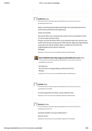 Nr 28   como calcular as penalidades