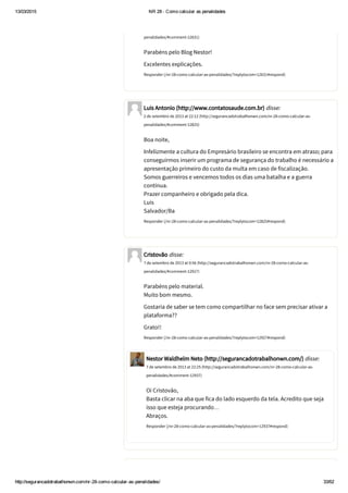 Nr 28   como calcular as penalidades