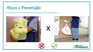 Risco x Prevenção
x
 