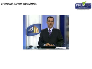 EFEITOS DA ASFIXIA BIOQUÍMICA
 