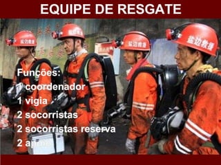 EQUIPE DE RESGATE
 