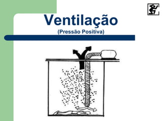 Ventilação
(Pressão Positiva)
 