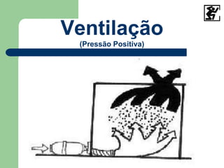 Ventilação
(Pressão Positiva)
 