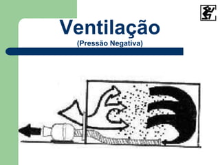 Ventilação
(Pressão Negativa)
 