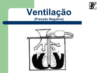 Ventilação
(Pressão Negativa)
 