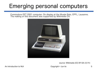 Nui Operating System An introduction to NUI | PDF