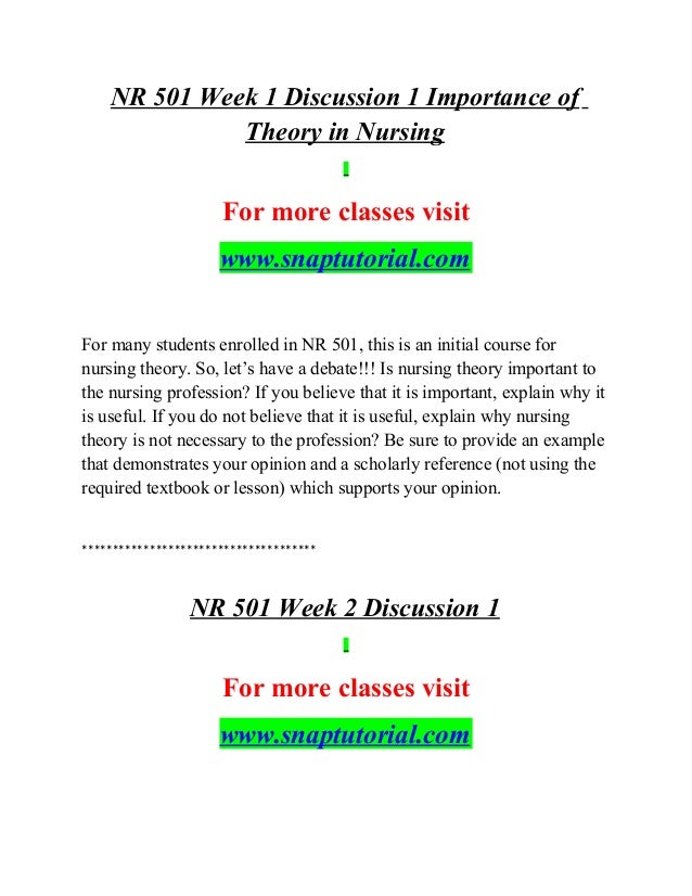Nr 501 Enhance Teaching Snaptutorial Com
