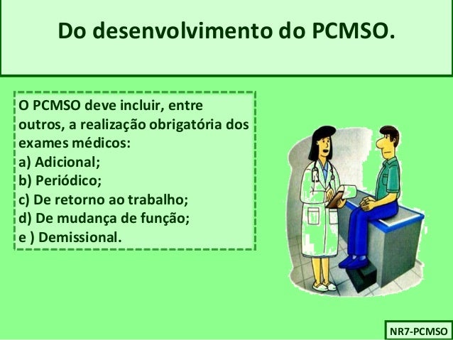 Exames pcmso