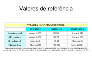 Valores de referência 