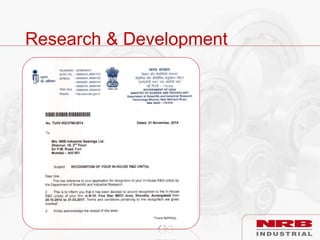 Research & Development
 