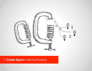 1. Create Space in the Curriculum
 