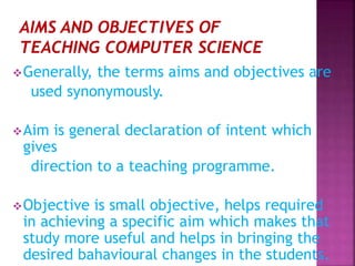 Pedagogy of computer | PPTX