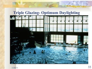 Triple Glazing- Optimum Daylighting 11/05/11 
