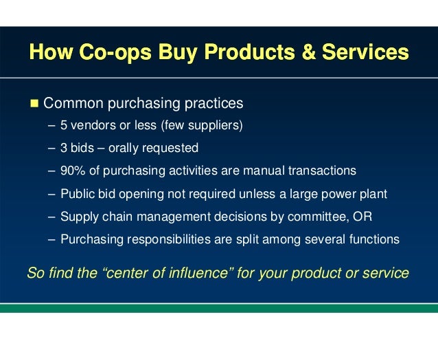 Smart Grid Software Marketing To Co Ops