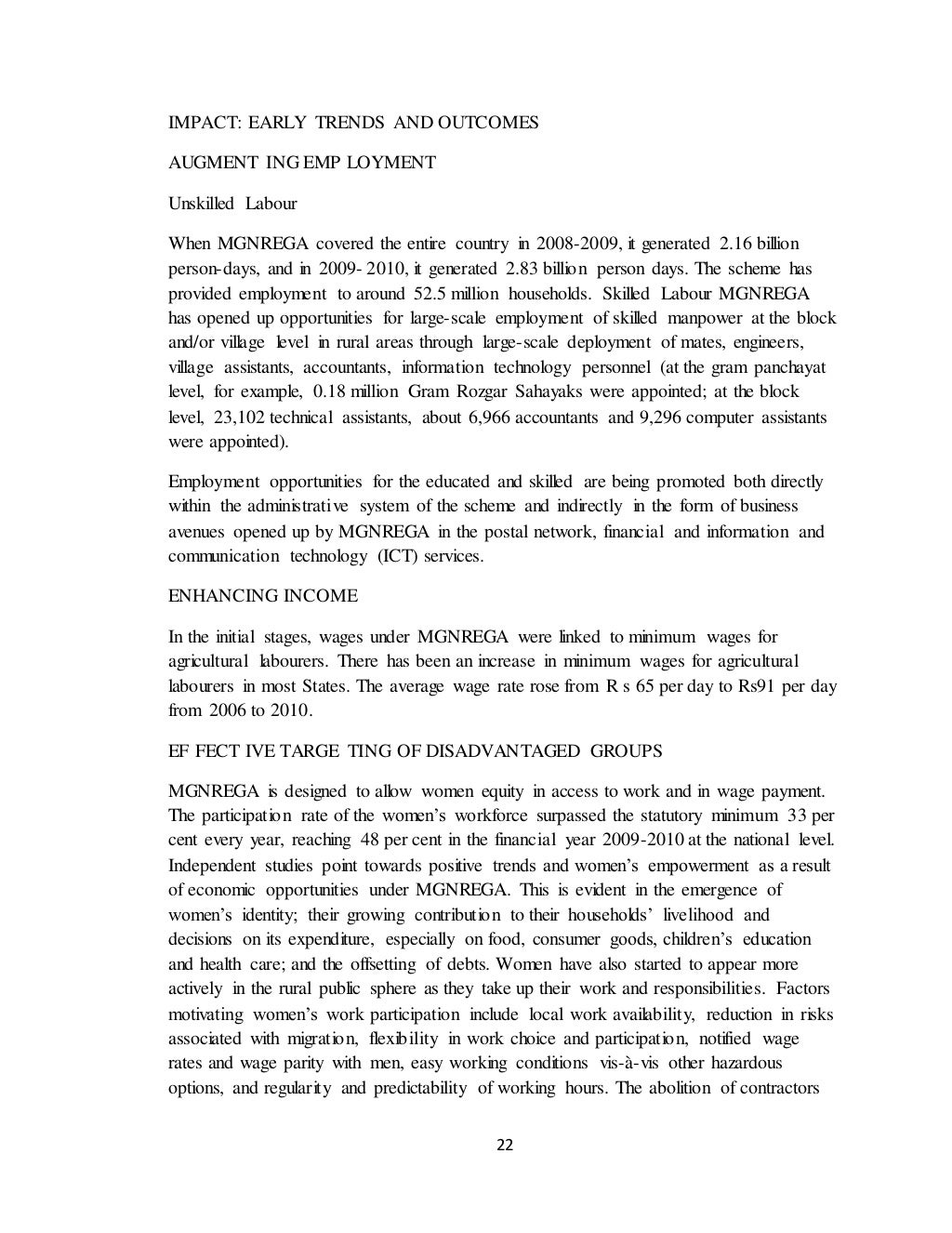 Mgnrega project pdf image