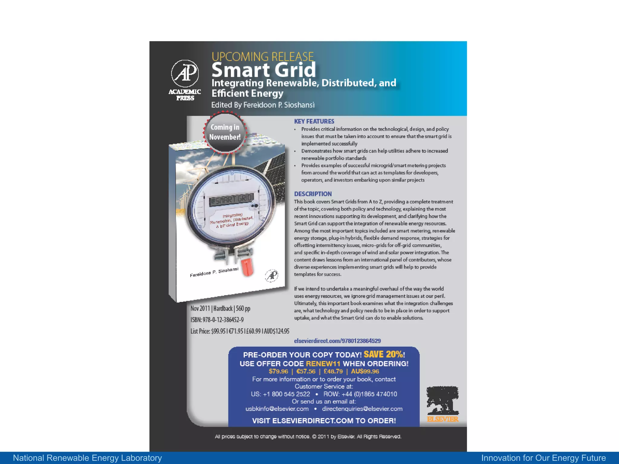 National Renewable Energy Laboratory   Innovation for Our Energy Future
 