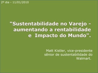 O melhor da NRF 2010