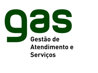 Gestão de
Atendimento e
Serviços
 